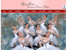 Tablet Screenshot of garciacardodanza.com.ar